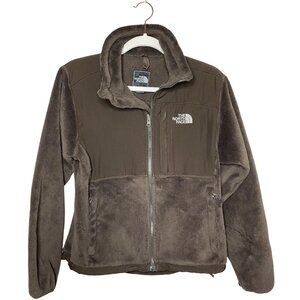The North Face Denali Fleece Size Small Brown Polartec Full Zip Sz S